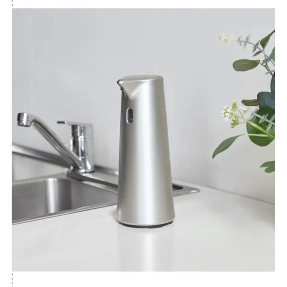 2 15 Studio 3B automatic soap dispenser nickle silver color 10 oz capacity